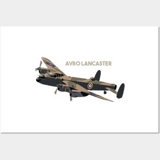 Lancaster British WW2 Airplane Posters and Art